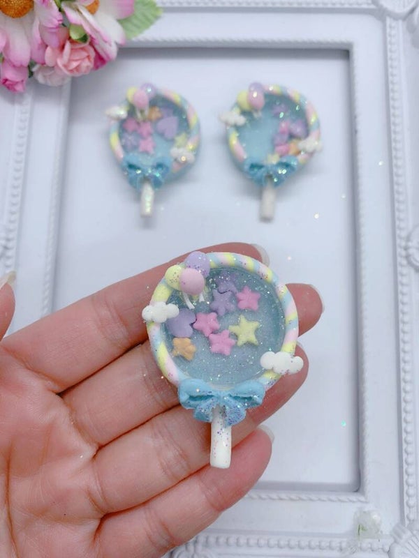 Shaker lolly blauw