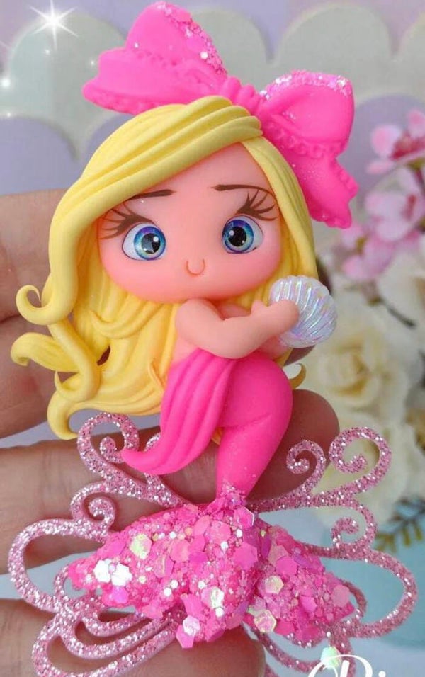 Pink mermaid