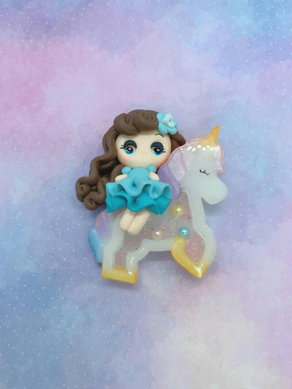 Unicorn shaker blue dress
