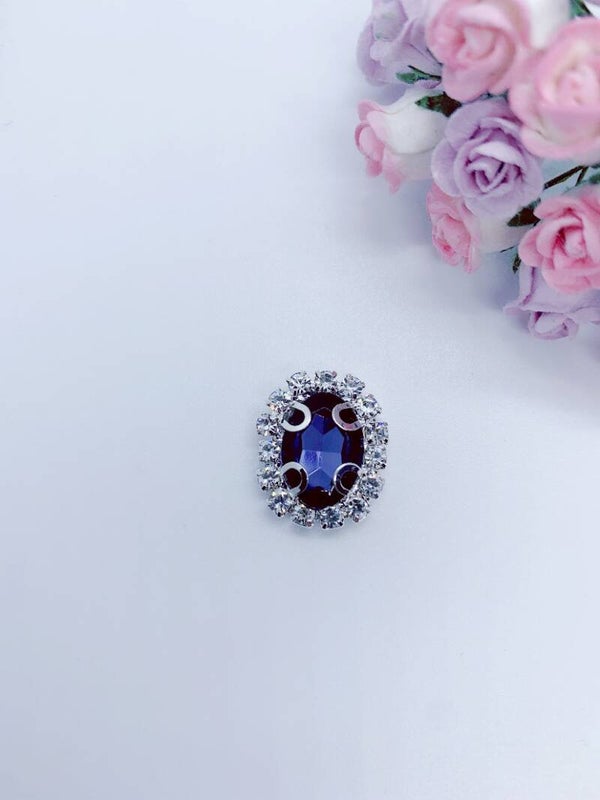 Steen marine blauw