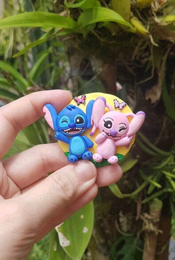 Stitchy in love