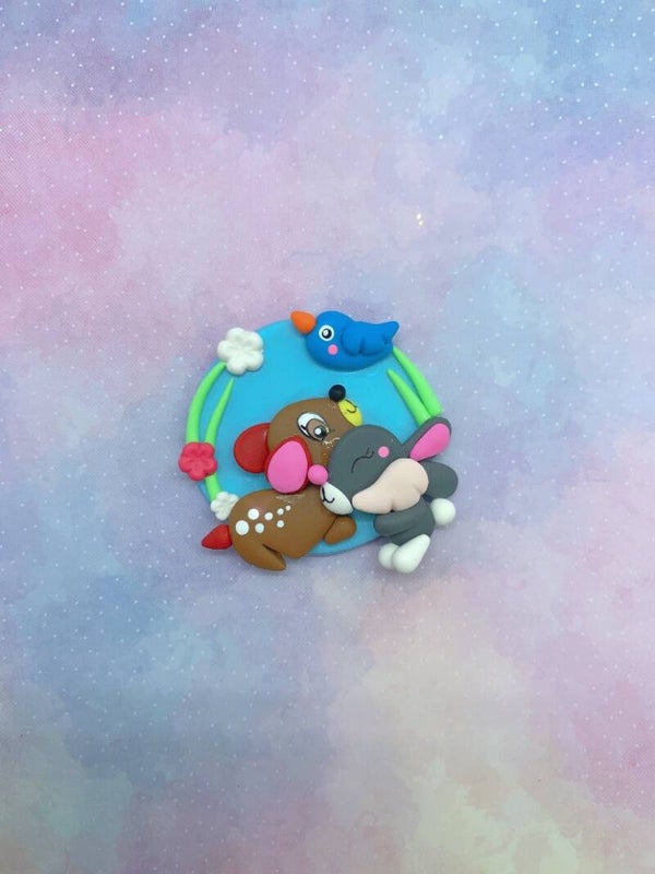 Cameo deer