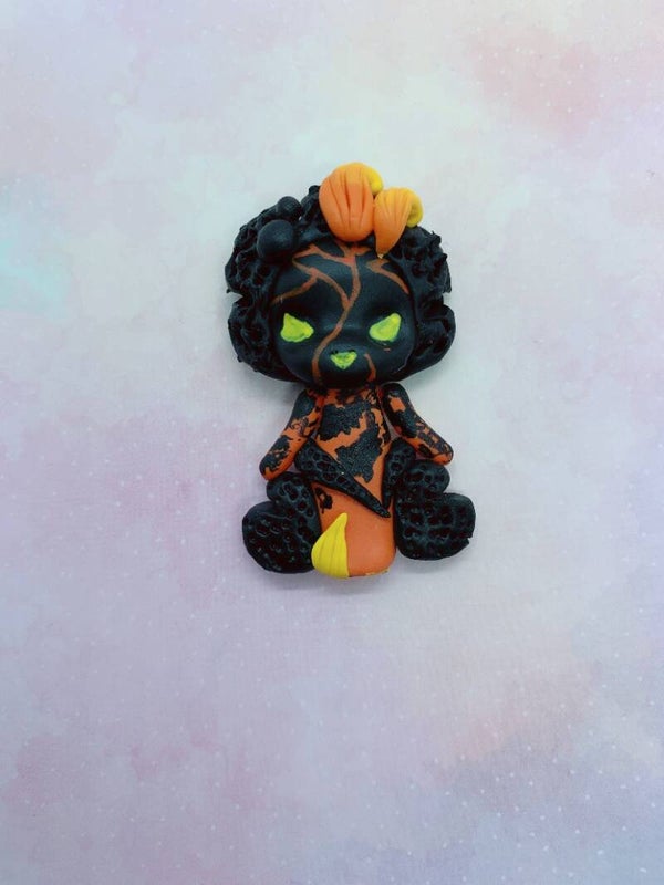 Monster zwart