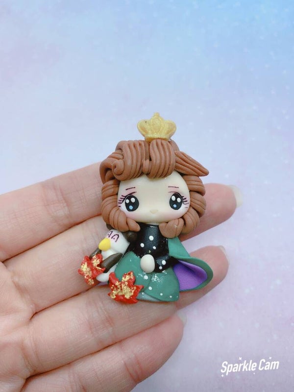 Princess groene jurk (01)