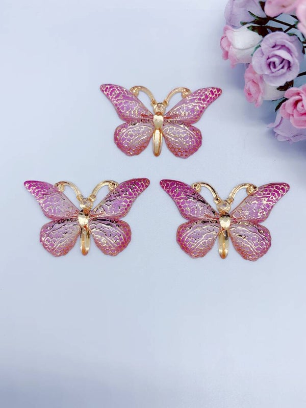 Vlinder roze