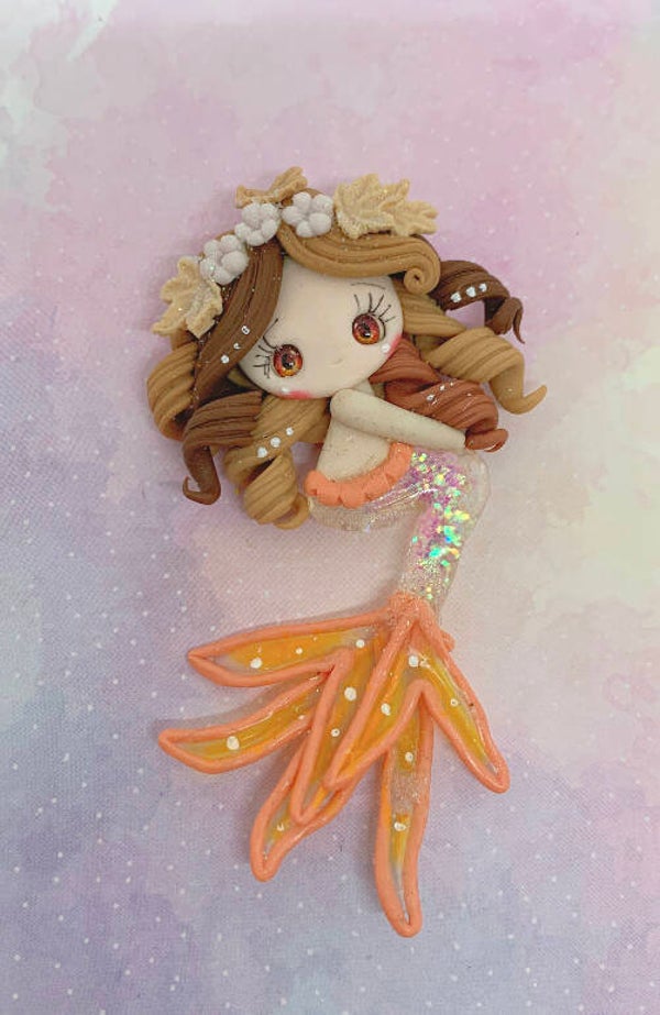 Mermaid orange