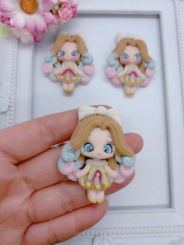 Princess regenboog bruin