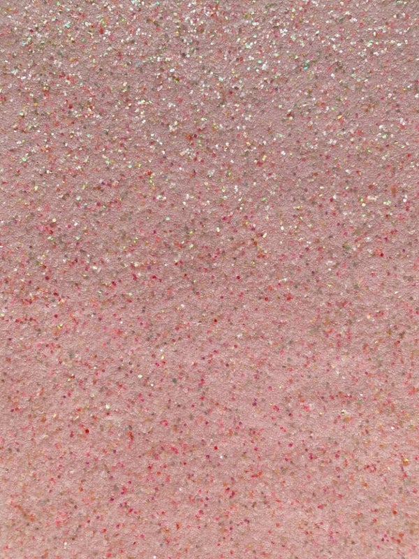 Lichtroze gekleurde glitter