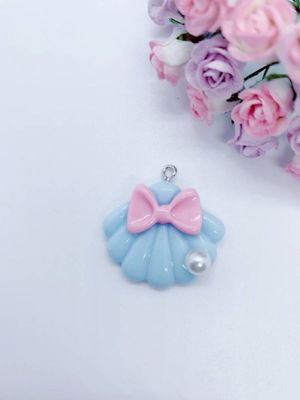 Schelp blauw
