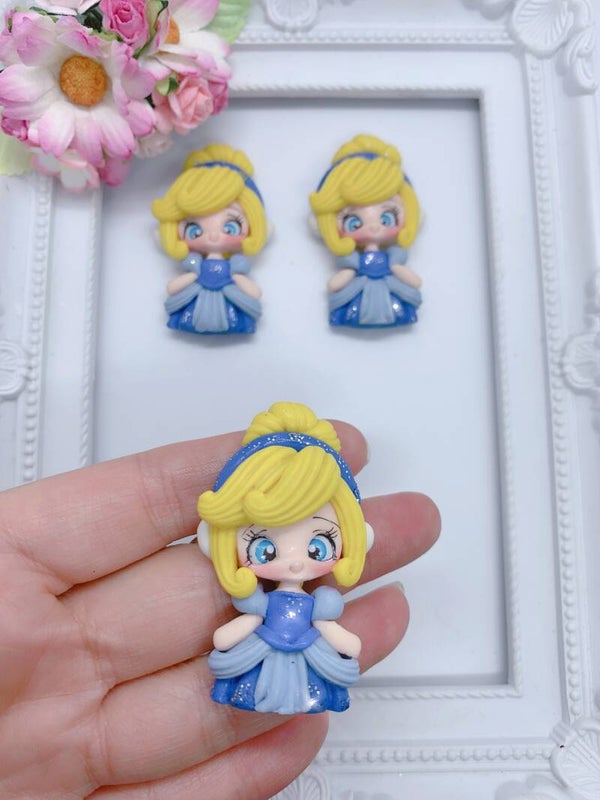 Princess blauwe jurk