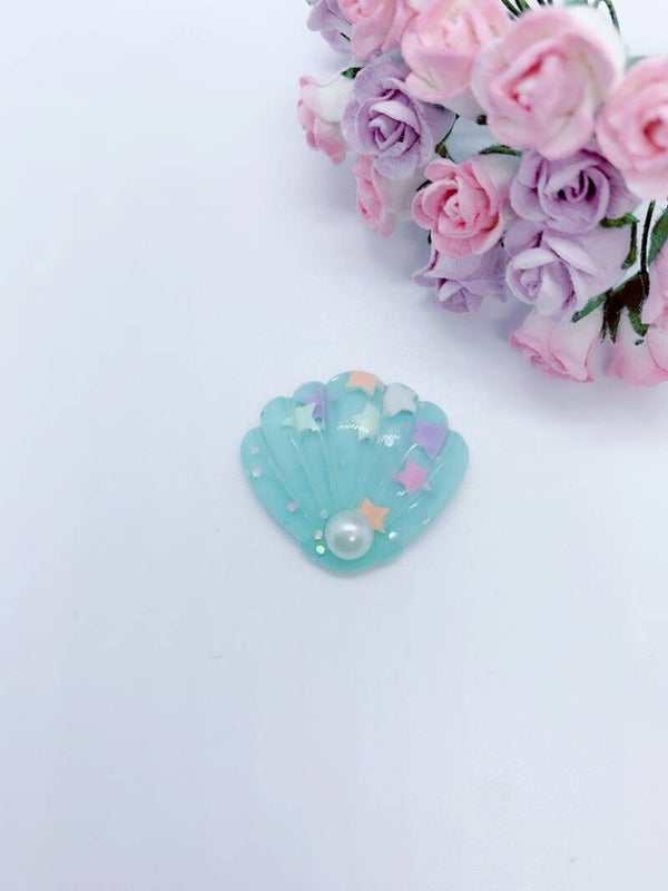 Schelp blauw