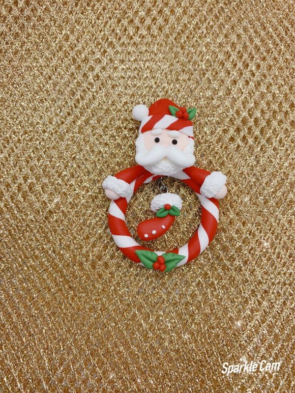 Kerstman met bedel