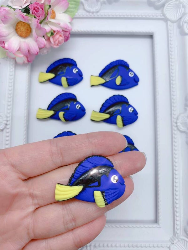 Blauwe vis