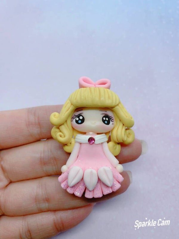 Princess roze jurk