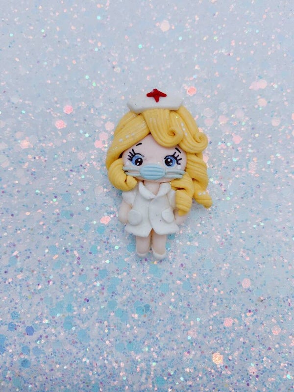 Girl mask white