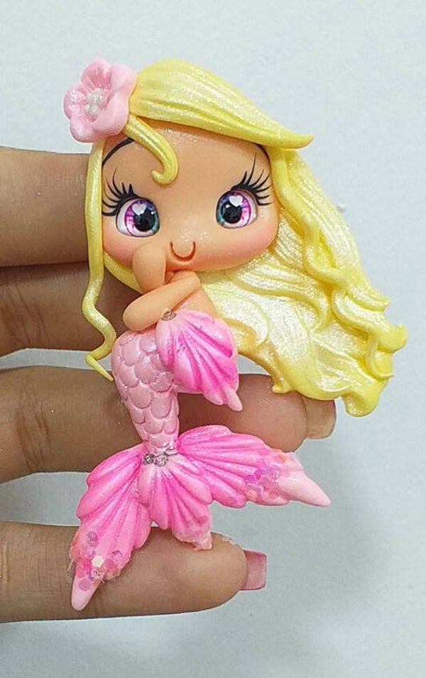 Pink mermaid