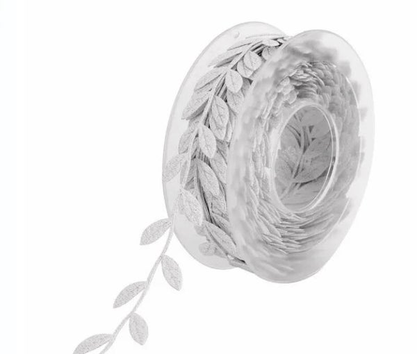 Lint zilver blaadjes
