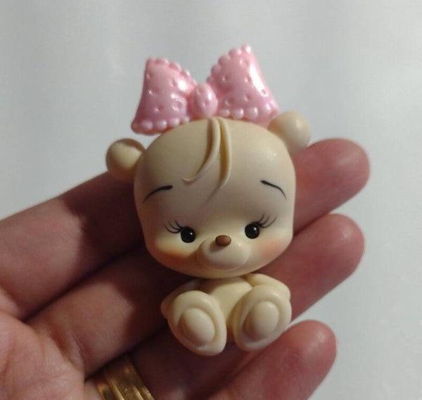 Animal pink bow