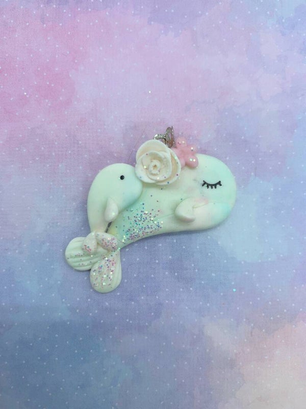 Whale mom & baby