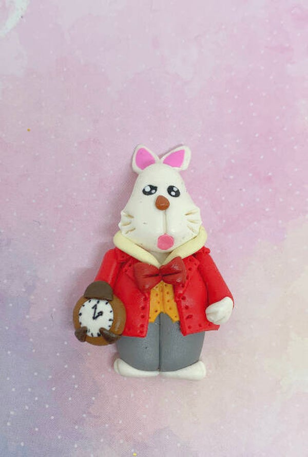 Rabbit with clock