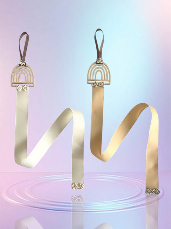 Strik hanger regenboog hout