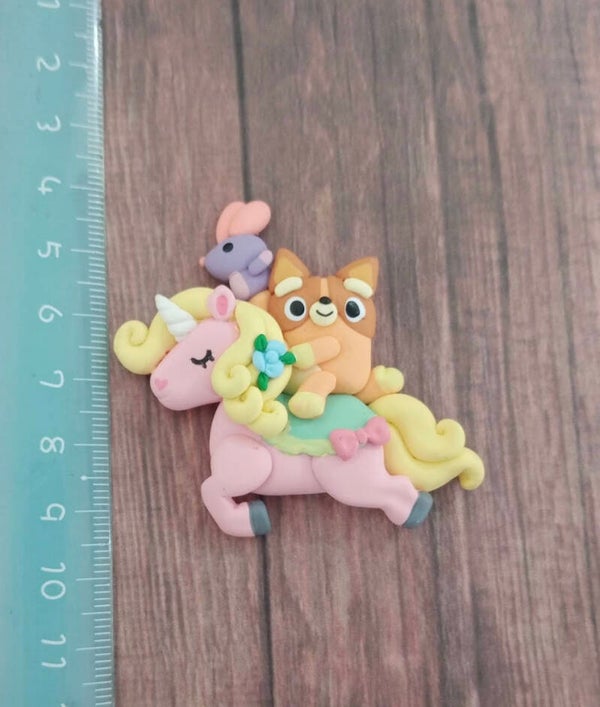 Dog with unicorn 1