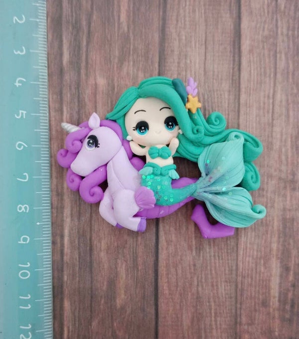 Mermaid on horse