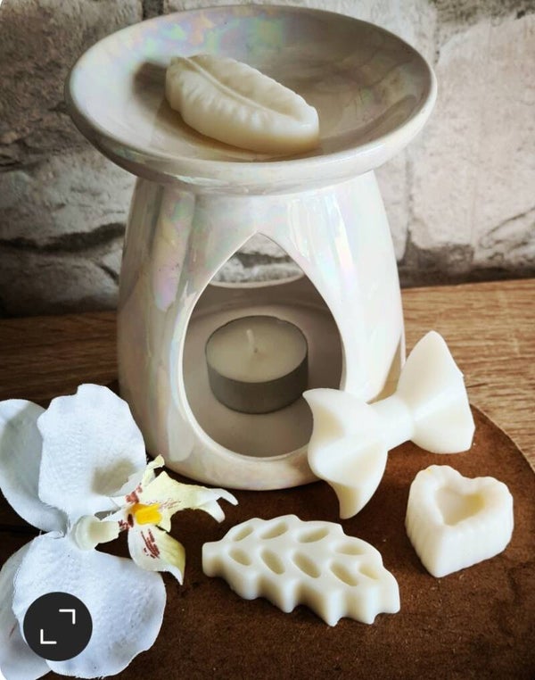 Fondant orchidée blanche