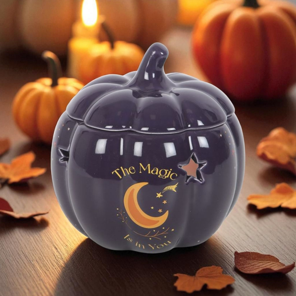 Brûle-parfum citrouille magie d'automne