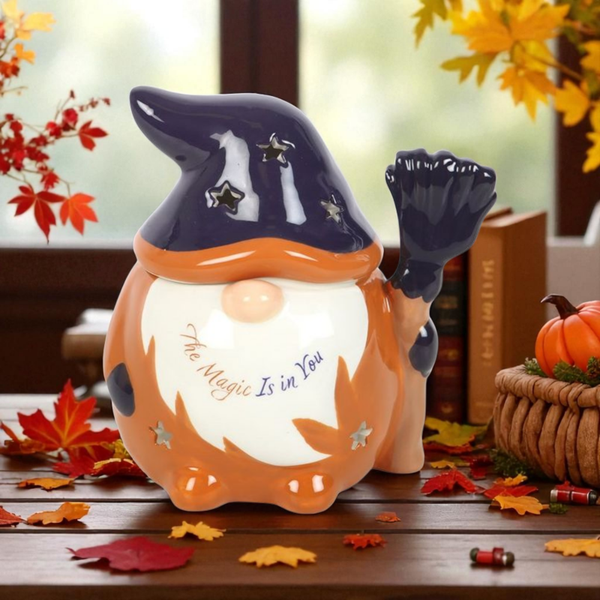 Brûle-parfum gnome magique