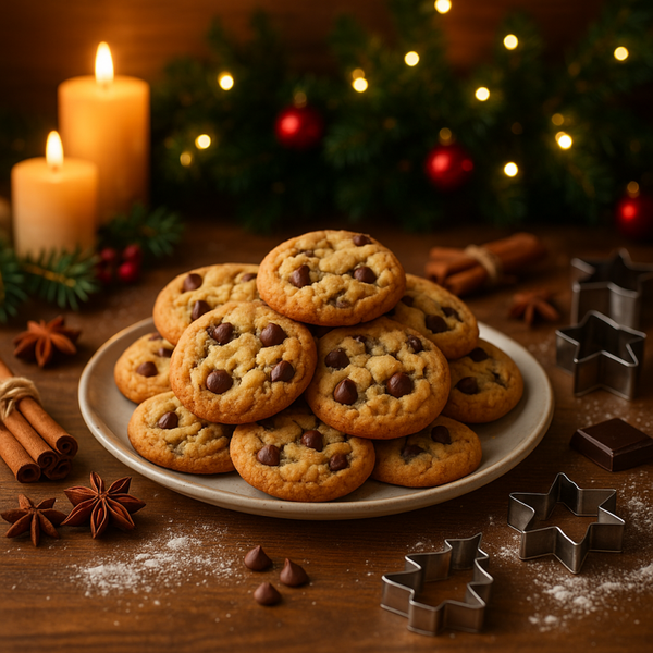 Fondant Christmas cookies