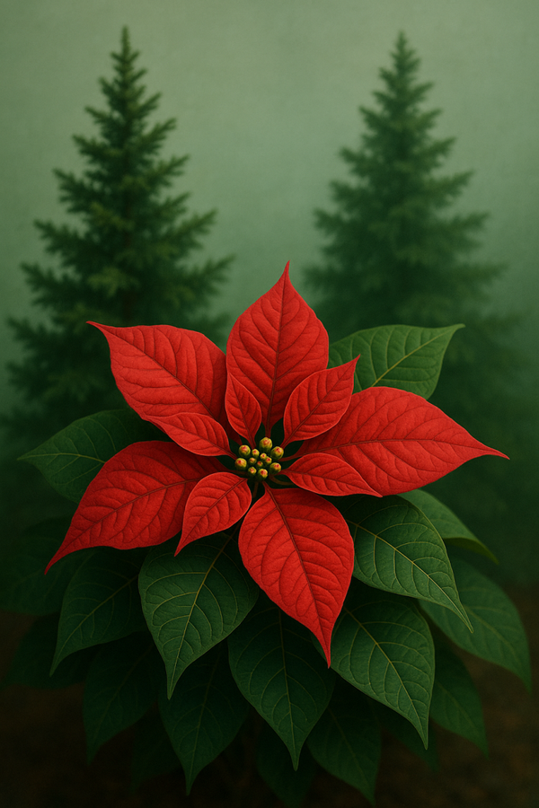 Fondanrmt Étoile de Noël