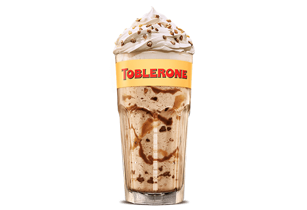 Fondant Milkshake Toblerone