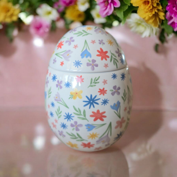 Brûle-parfum Œuf de Pâques