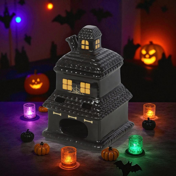 Brûle-parfum maison hantée