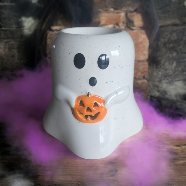 Brûle-parfum Fantôme & sa Citrouille