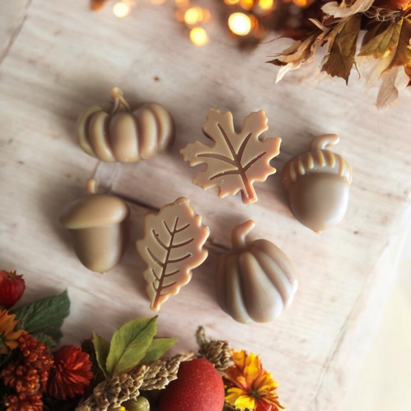 Fondant Autumn Leaves