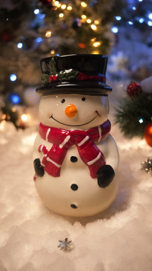 Brûle-parfum  Bonhomme de Neige