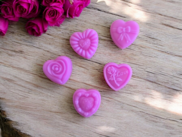 Fondant Bonbon cœur rouge