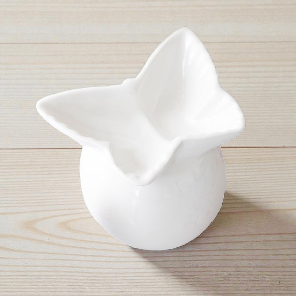 Brûle-parfum papillon blanc