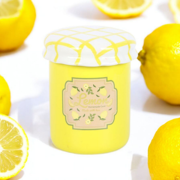 Brûle-parfum Pot de confiture Citron