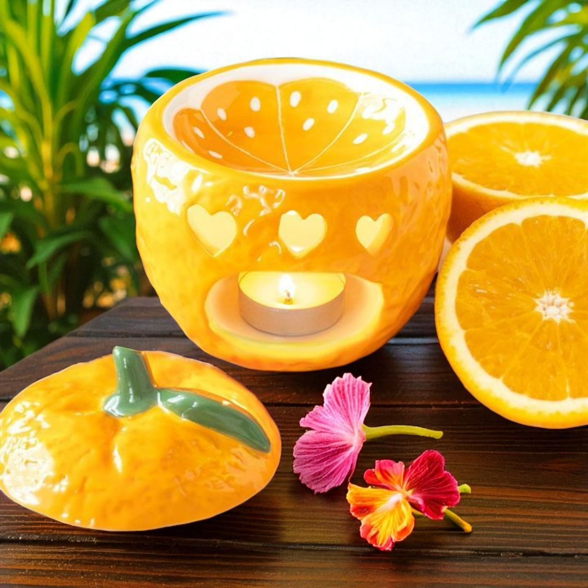 Brûle-parfum Orange