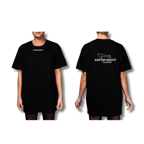Ask Me About Afters T-shirt (Black)
