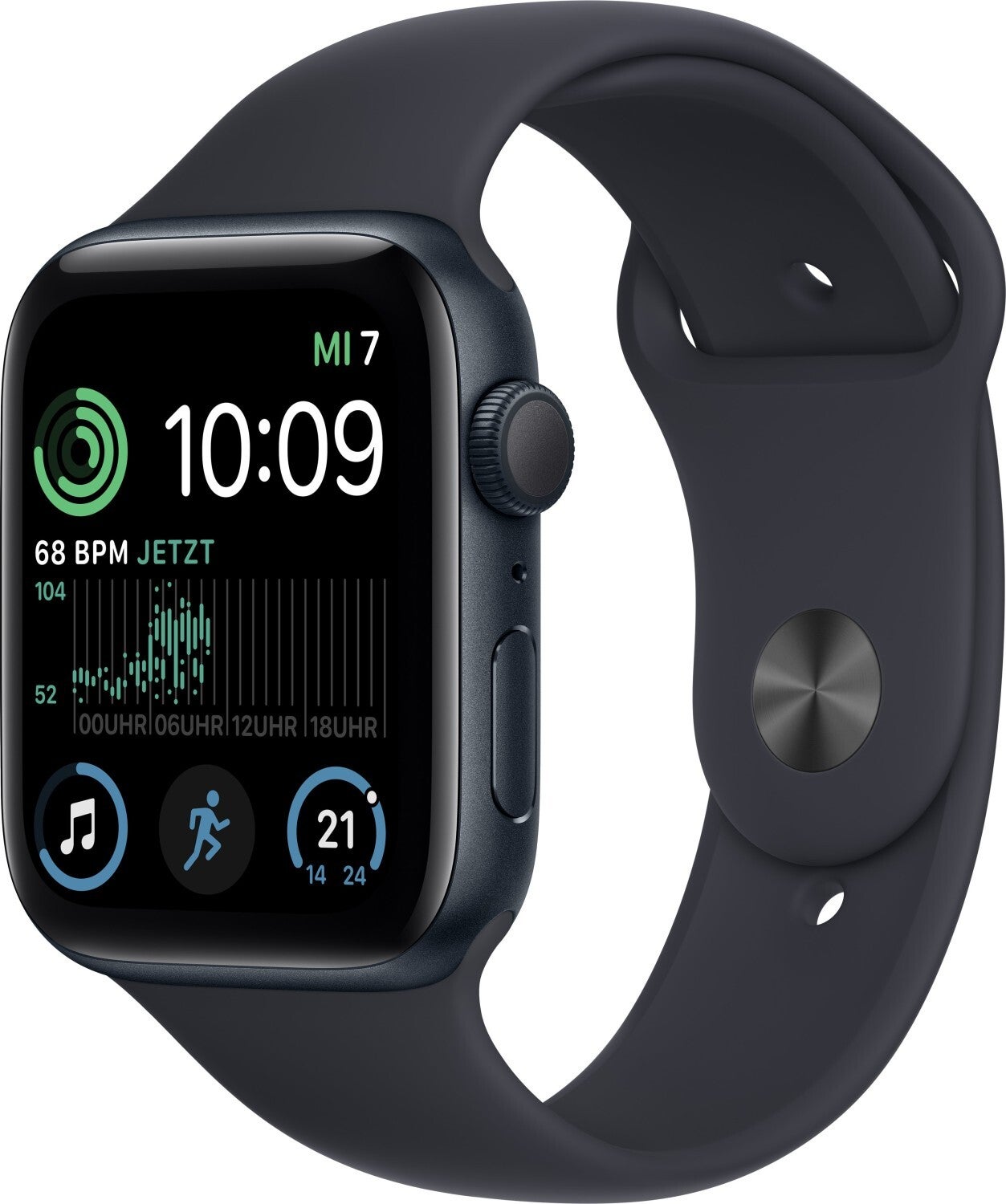 Apple Watch SE (2022) – 44 mm – Midnight – GPS / Wi-Fi