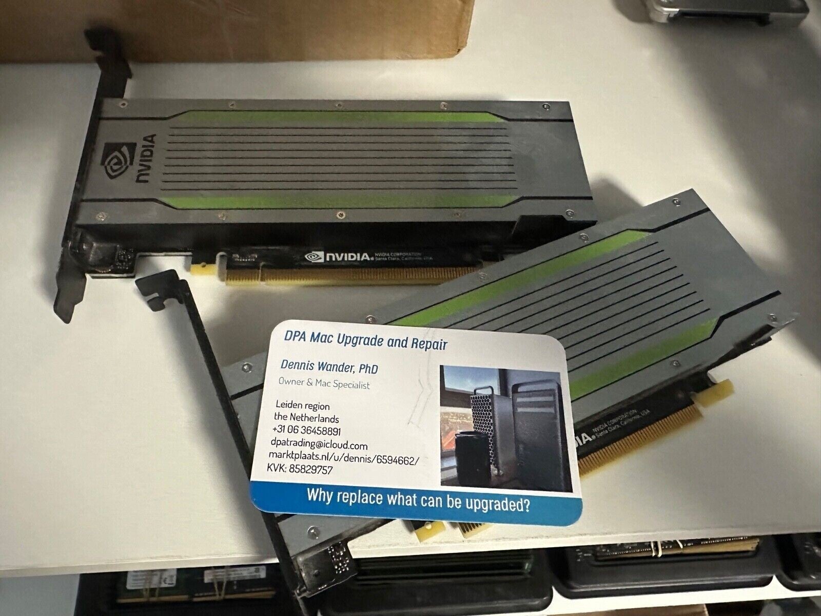 NVIDIA Tesla T4 16GB GDDR6 PCI-E 3.0 x16 GPU Graphics Accelerator Card