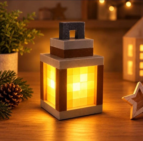 Kreative Pixel-Laterne/Lampe