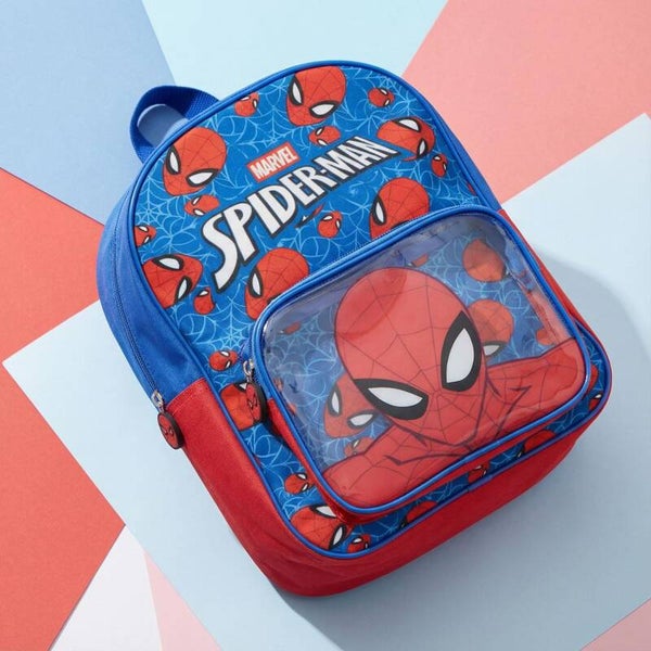 Spiderman kinderrugzak met doorkijkvenstertje