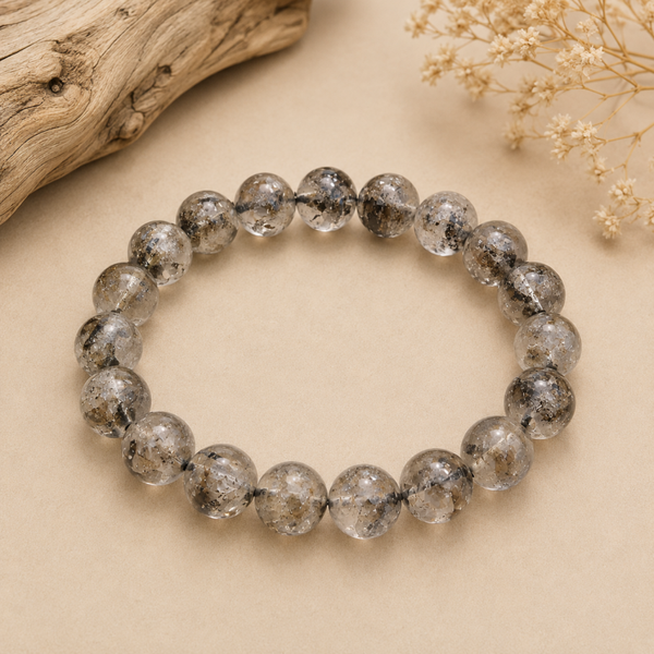 Bracelet Cristal Herkimer 💎L’Éclat de la Conscience