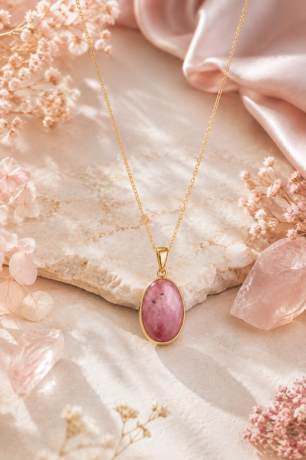 Rhodonite, serti