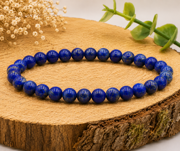 Bracelet Lapis Lazuli 💎 L'étoile de la sagesse